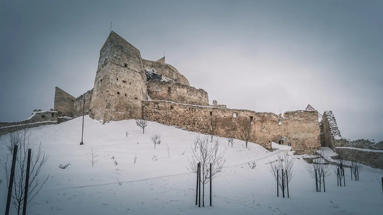 The Rupea Fortress In Romania