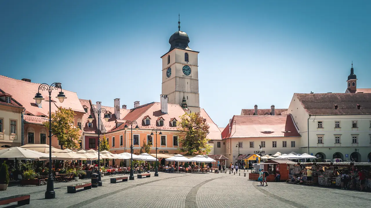 The Council Tower in Sibiu
