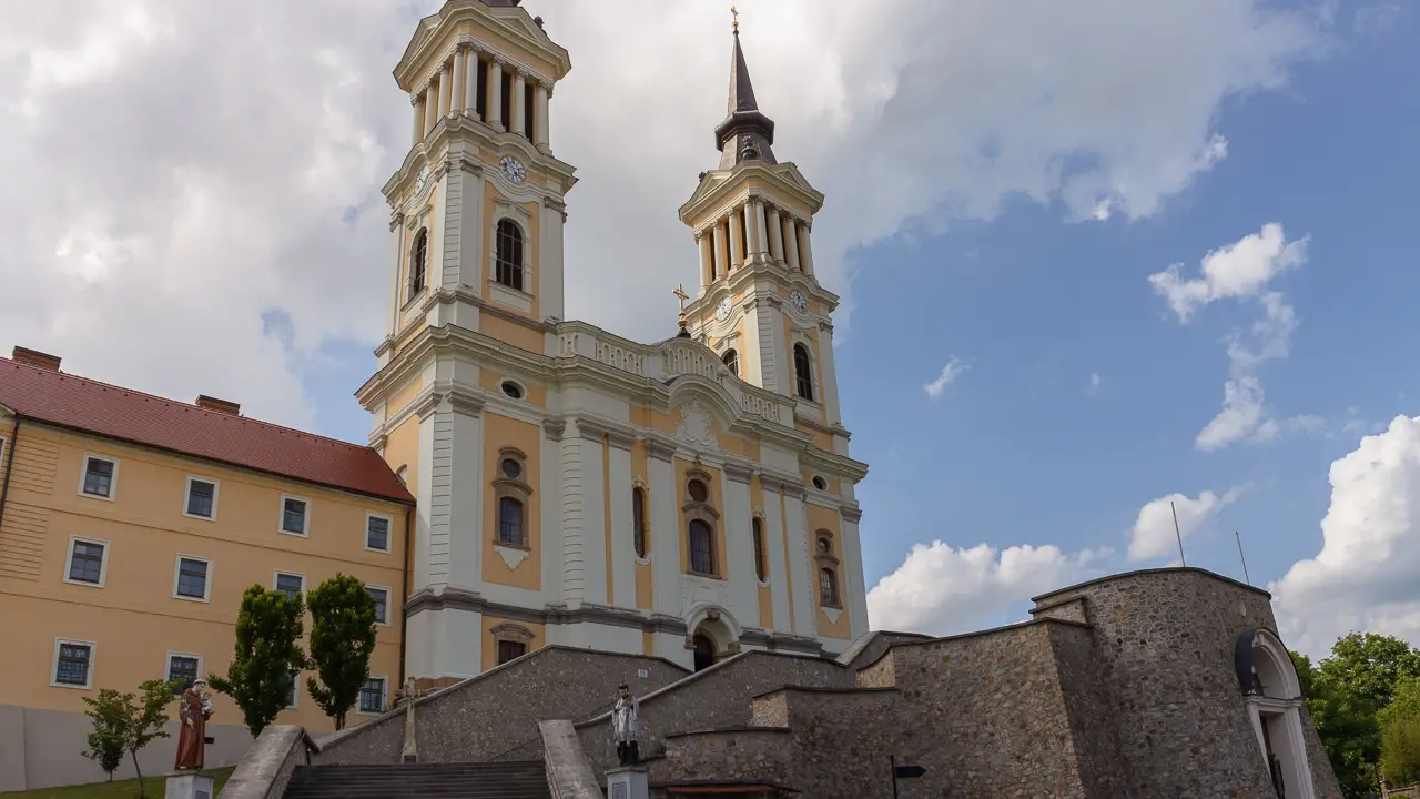 The old Roman Catholic Monastery in Radna