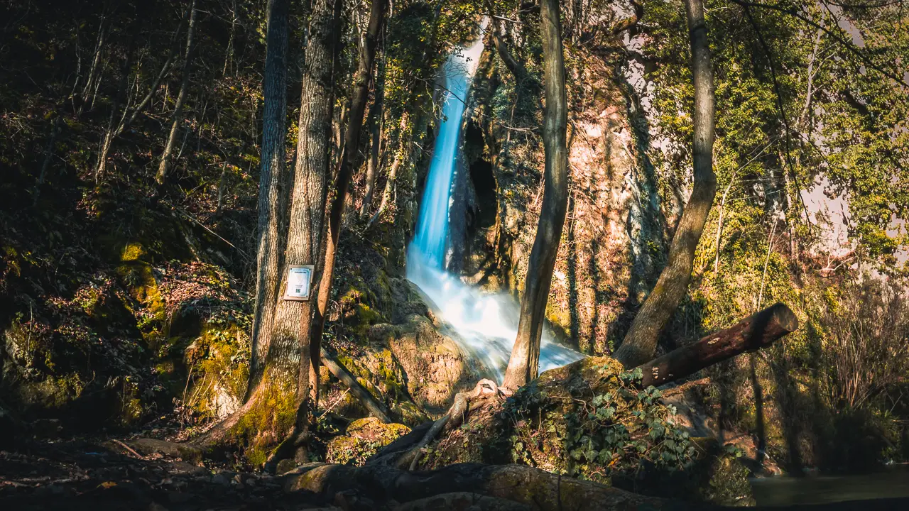 Buraul Mare waterfall near Moldova Noua.