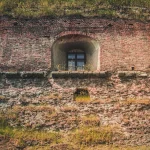 Windows located in the fortification walls of the Oradea fortress.